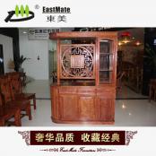 紅木家具 特價(jià)批發(fā) 明清古典 實(shí)木隔廳柜 非洲黃花梨酒柜