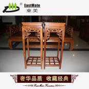 質(zhì)量保證非洲黃花梨四方花幾 刺猬紫檀花架