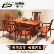 紅木家具 非洲花梨木 紅木茶桌 廠家直銷特價(jià) 寶貴迎春茶桌