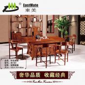 紅木家具 花梨木茶桌椅組合 茶臺(tái)批發(fā) 仿古茶桌 花梨木茶桌