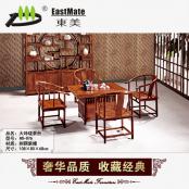 紅木家具 大玲瓏茶臺(tái) 廠家直銷可定制 刺猬紫檀 紅木茶幾