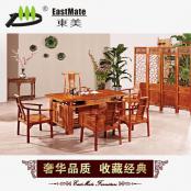 紅木家具 迎賓茶臺 功夫茶臺 花梨木茶幾茶桌椅組合 紅木茶桌